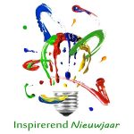 zakelijke kerstkaart schilder