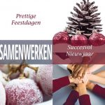 zakelijke kerstkaart teamwork
