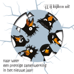 zakelijke kerstkaart humor
