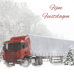 zakelijke kerstkaart transport