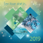 zakelijke kerstkaart schoonmaak