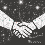 zakelijke kerstkaart teamwork