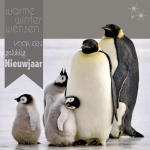 zakelijke kerstkaart dieren