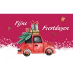 zakelijke kerstkaart garage