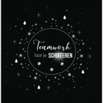zakelijke kerstkaart teamwork