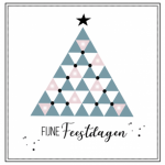 zakelijke kerstkaart modern