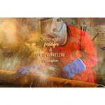 kerstkaart lassen metaal